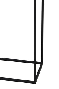 Pillar S/2 max 35x35x120 cm BOCA raw lead ant-matt black
