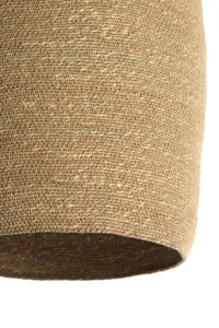 Hanging lamp 36x48 cm BOLSENA seagrass natural+cream