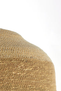 Hanging lamp 36x48 cm BOLSENA seagrass natural+cream
