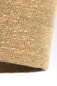 Hanging lamp 36x48 cm BOLSENA seagrass natural+cream