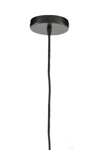 Hanging lamp 36x48 cm BOLSENA seagrass natural+cream
