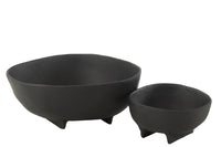 Bowl Goa Aluminium Black Large