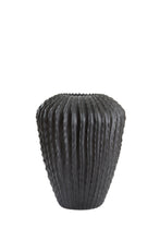 Afbeelding in Gallery-weergave laden, Vase deco 52x65 cm CACTI matt black
