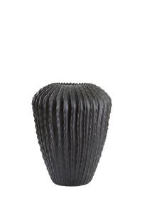 Vase deco 52x65 cm CACTI matt black
