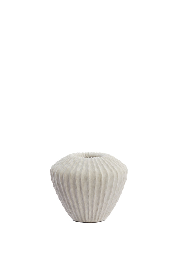 Vase deco 32x28 cm CACTI beige