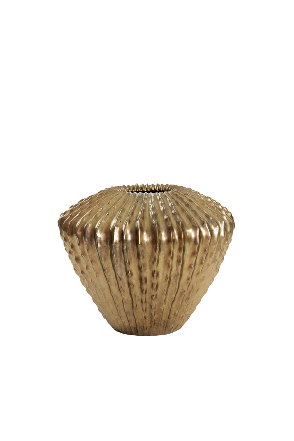 Vase deco 55x45 cm CACTI antique bronze