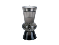 Candle Holder  Crystal Art Duo Cone