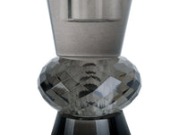 Candle Holder  Crystal Art Duo Cone