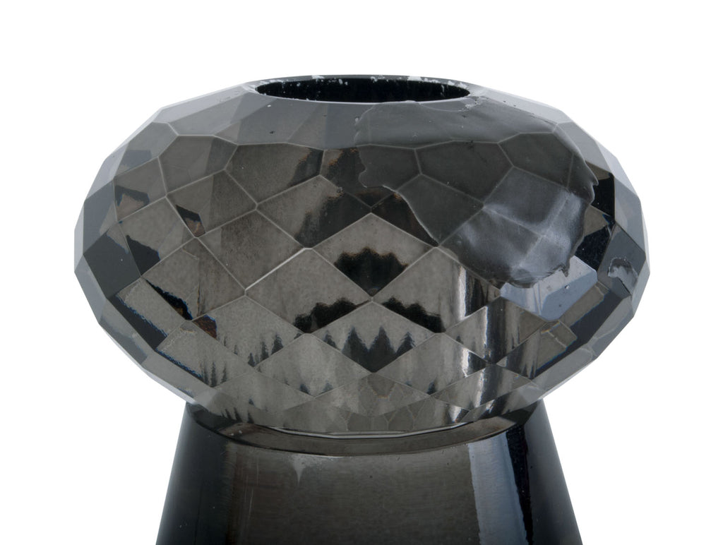 Candle Holder  Crystal Art Duo Cone