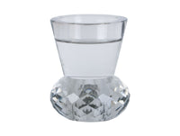 Candle Holder Crystal Art Duo Small
