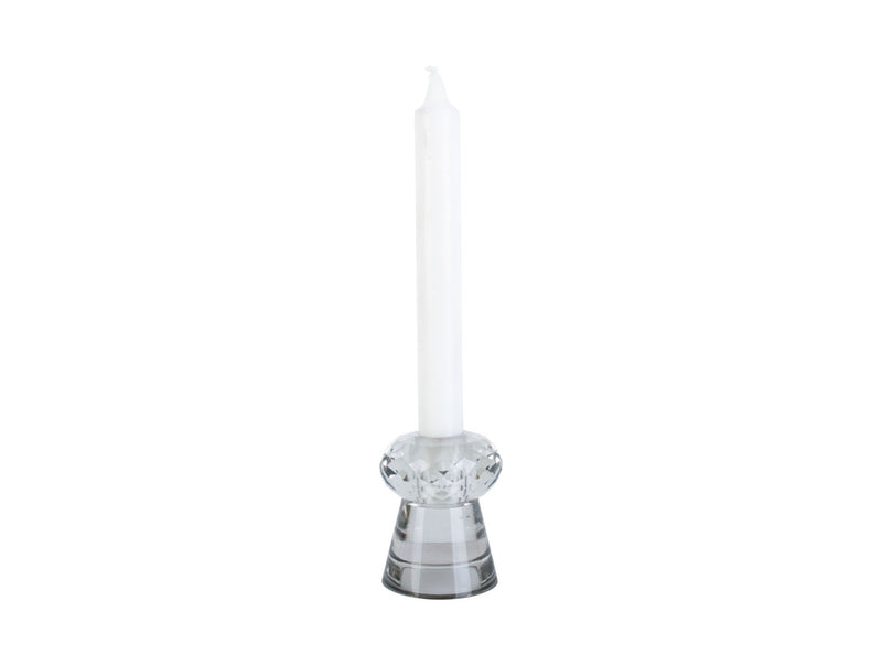 Candle Holder Crystal Art Duo Small