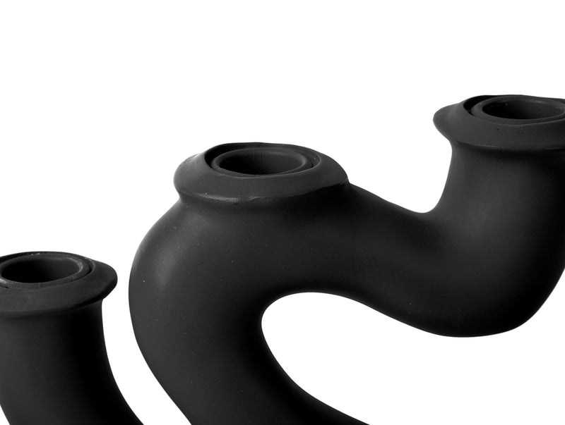 Candle Holder Swirls Large