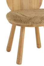 Afbeelding in Gallery-weergave laden, Chair Child Bear Wood Natural
