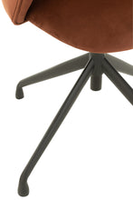 Afbeelding in Gallery-weergave laden, Chair Turn/Up/Down Velvet Dark Brown
