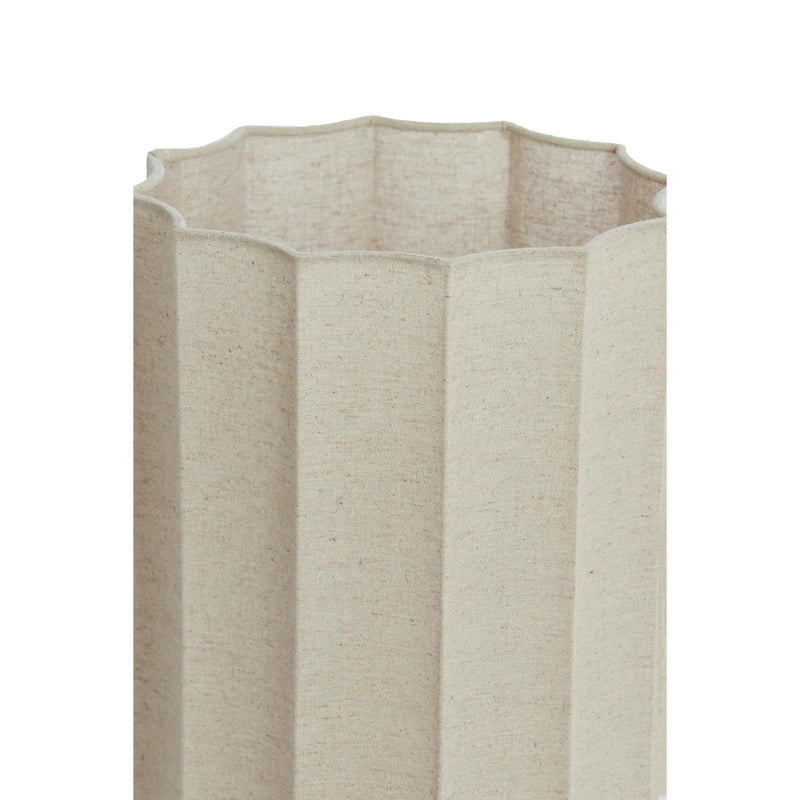 Cilinder lampenkap Disli - Lichtbruin - 24x24x35cm