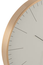 Afbeelding in Gallery-weergave laden, Clock Gerbert Aluminium Gold
