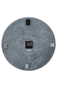 Clock 43x2 cm DALUCA green marble