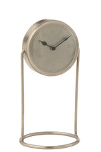 Afbeelding in Gallery-weergave laden, Clock Retro Iron Silver Large
