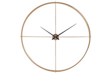 Afbeelding in Gallery-weergave laden, Clock Round Metal Gold
