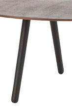 Afbeelding in Gallery-weergave laden, Coffee Table Drop Aluminium/Iron Brown Small
