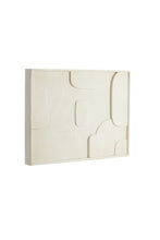 Afbeelding in Gallery-weergave laden, Wall ornament 80x8x60 cm COLINA wood cream
