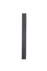 Wall ornament 80x8x60 cm COLINA wood matt black