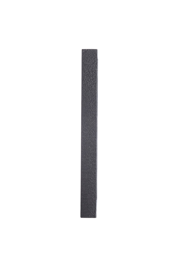 Wall ornament 80x8x60 cm COLINA wood matt black
