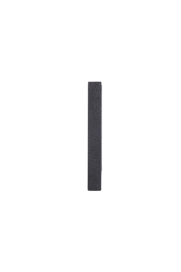Wall ornament 80x8x60 cm COLINA wood matt black