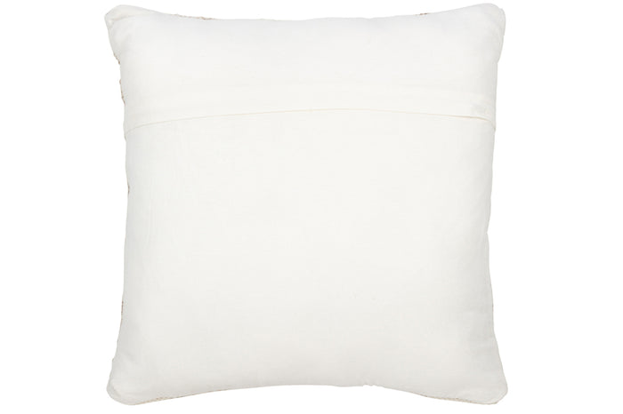 Cushion Ethnic Cross Wool/Cotton Cream/Beige