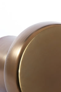 Side table 38x42 cm DAKWA shiny brown bronze
