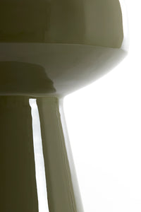 Side table 38x42 cm DAKWA shiny dark olive green