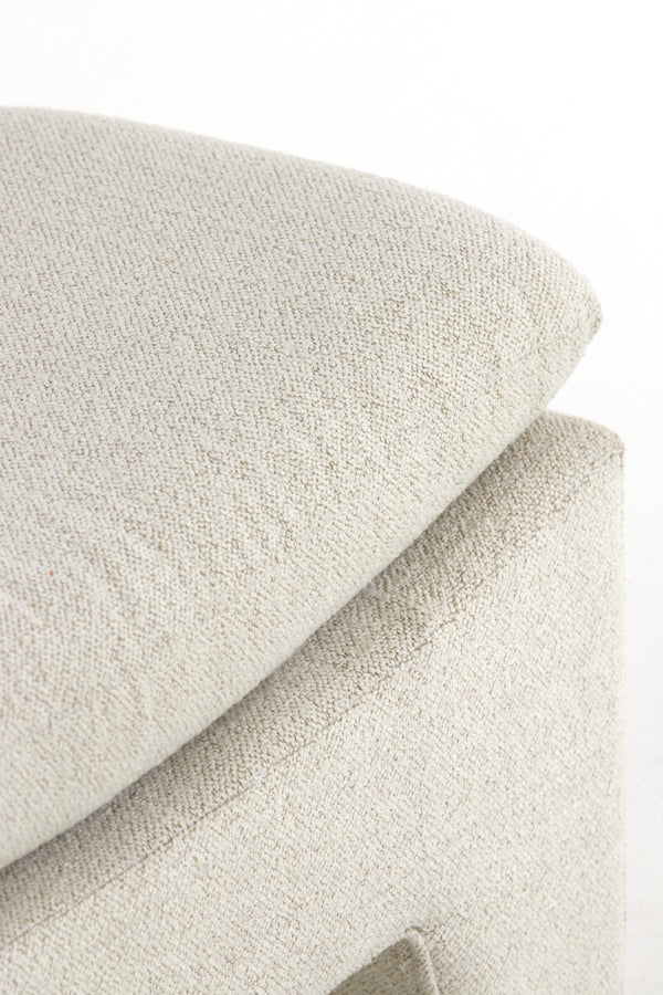 Poef 80x40x48,5 cm DASHA beige