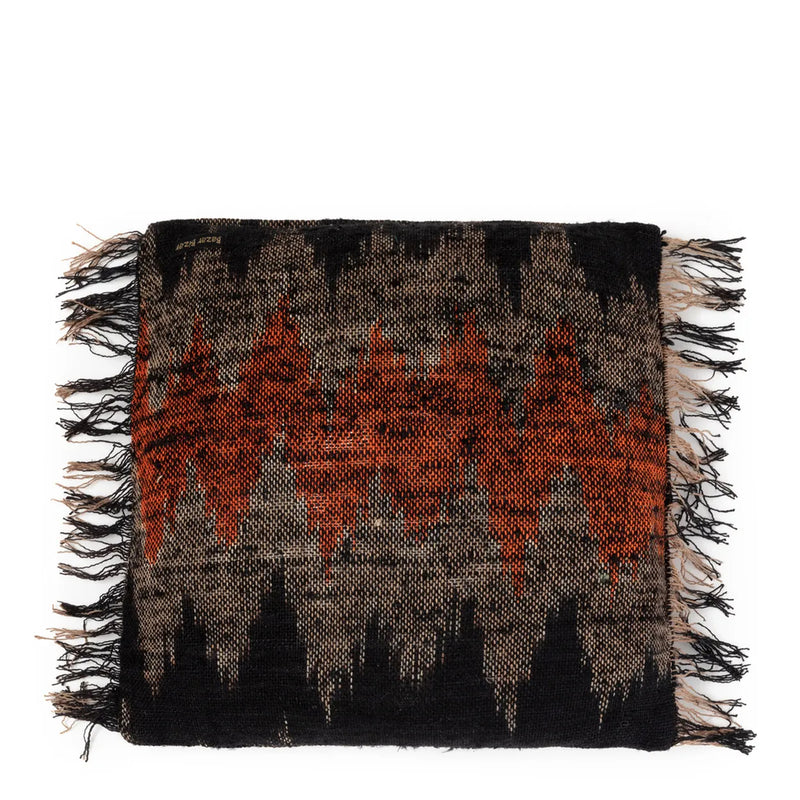 De Oh My Gee Kussenhoes - Zwart Oranje - 40x40