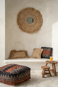 De Oh My Gee Kussenhoes - Zwart Oranje - 40x40