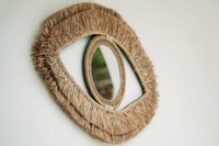 De Raffia Oogspiegel - Naturel - M