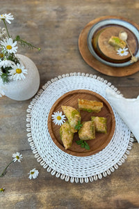 De Seagrass Shell Placemat - Wit