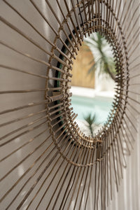 Van Tropical Spiegel - Naturel - L