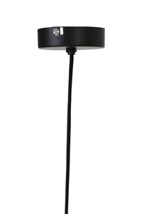 Hanging lamp 25x24 cm DELILO glass amber+antique bronze