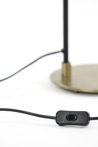 Desk lamp 22x20x55 cm BRAJA matt black-antique bronze