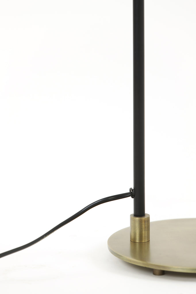 Desk lamp 22x20x55 cm BRAJA matt black-antique bronze