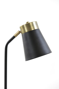 Desk lamp 22x20x55 cm BRAJA matt black-antique bronze