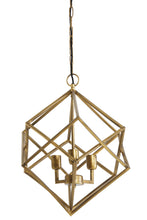 Afbeelding in Gallery-weergave laden, Hanging lamp 3L 46x56 cm DRIZELLA gold
