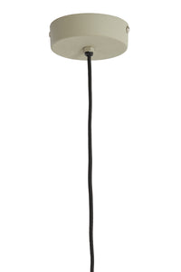 Hanging lamp 32x20 cm ELIMO matt light grey