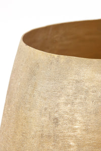 Pot deco SET/2 38,5x28,5+50x37,5 cm GENOLU gold