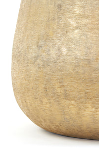 Pot deco SET/2 38,5x28,5+50x37,5 cm GENOLU gold