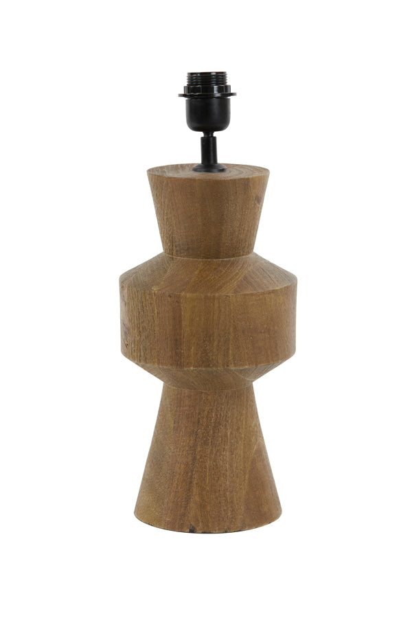 Lamp base 17x44 cm GREGOR wood matt brown