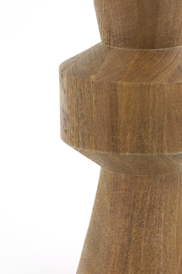 Lamp base 17x44 cm GREGOR wood matt brown