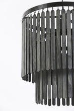 Afbeelding in Gallery-weergave laden, Hanging lamp 45x43 cm GULARO wood matt black

