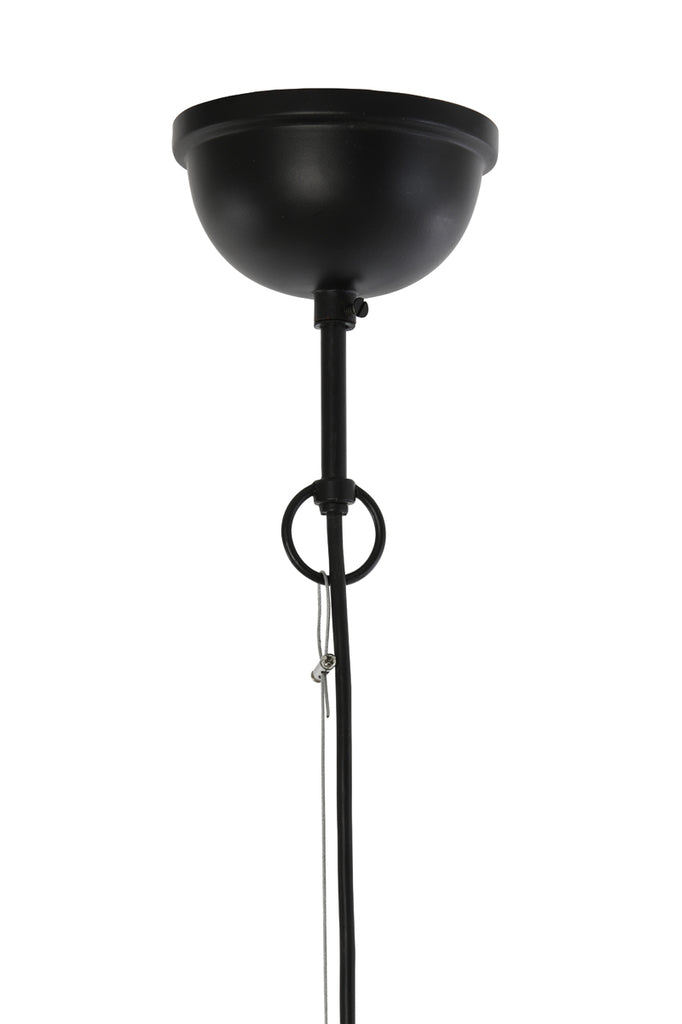 Hanging lamp 45x43 cm GULARO wood matt black
