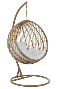 Hanging Chair Round Steel Natural